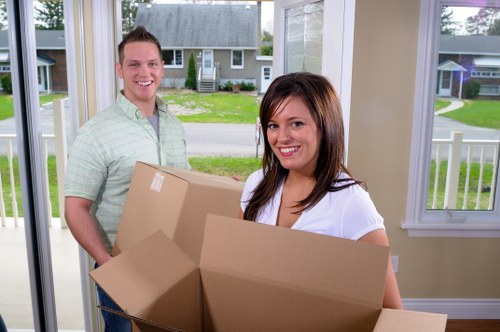 People using Uppernorwood Storage for organized space management