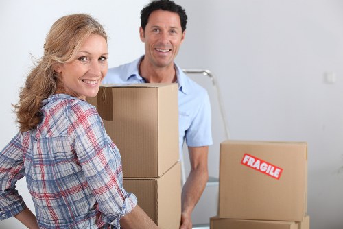 Local moving team navigating Uppernorwood residential access